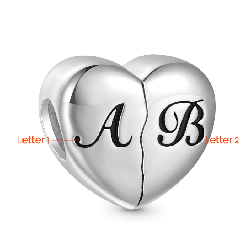 Charm Corazón Cosido