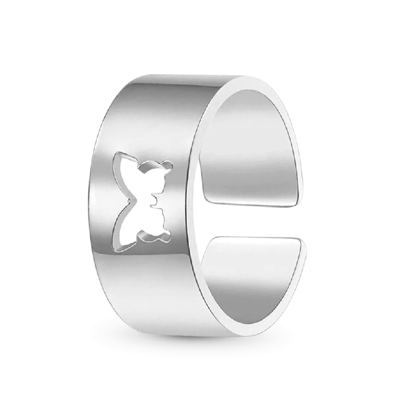 Anillo Ajustable Mariposa para Hombre