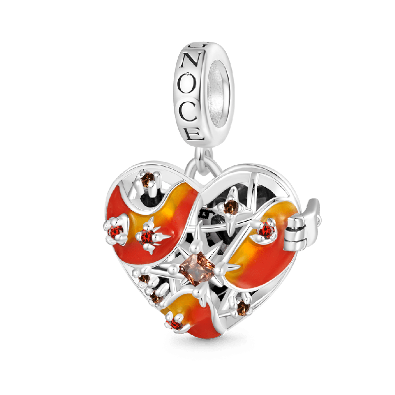 Colgante Corazón Inalámbrico LED Resplandor Marte