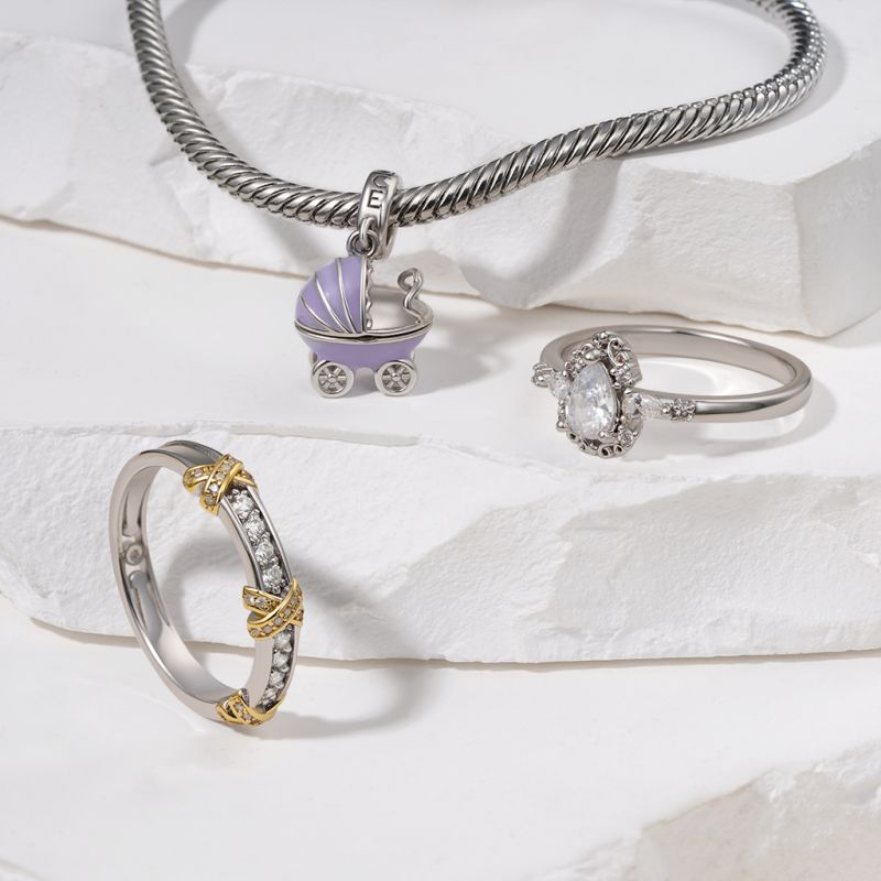 Anillo de Platino Brillante X Diamante