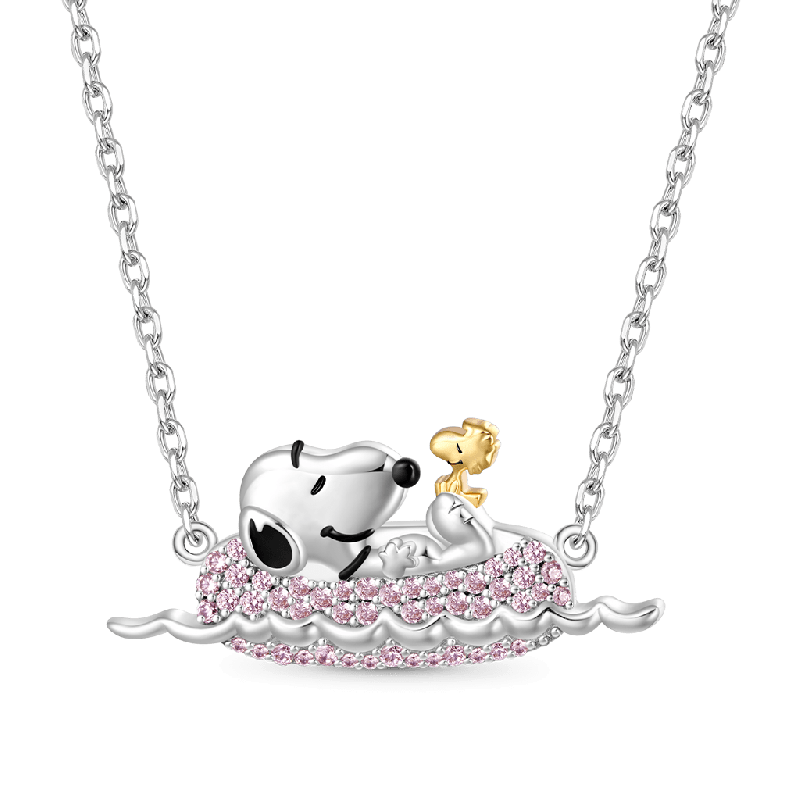 Peanuts Snoopy con Collar Woodstock