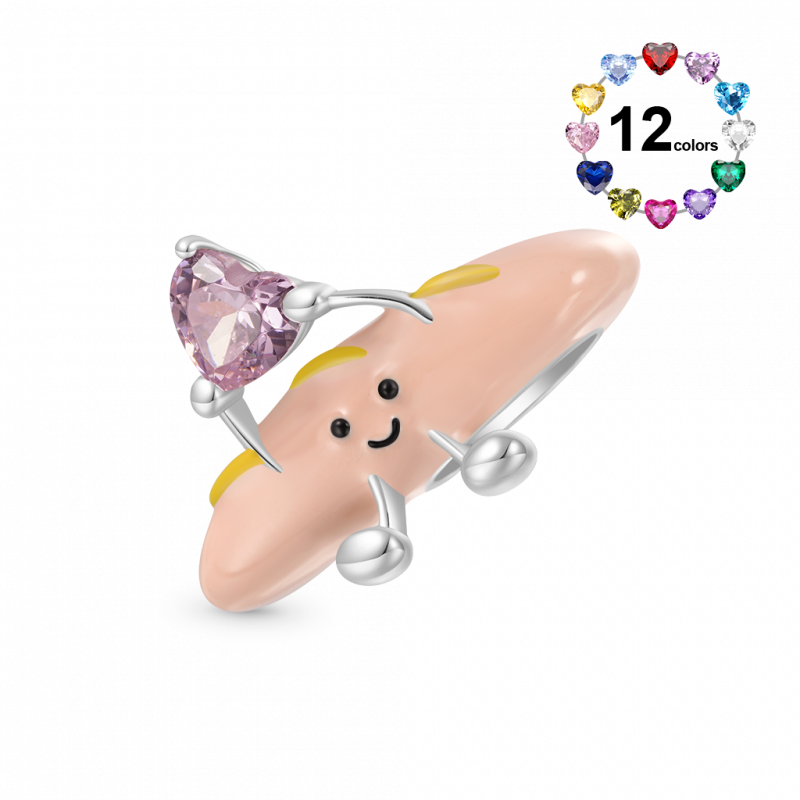 Charm Baguette Abraza el Amor