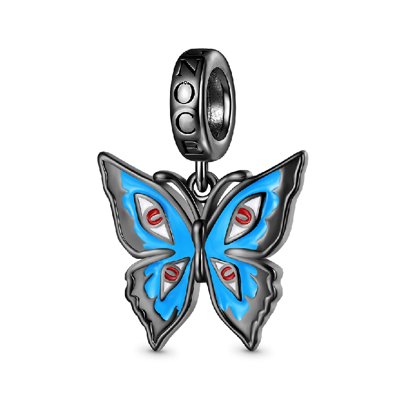 Colgante De Mariposa Walpurga Azul
