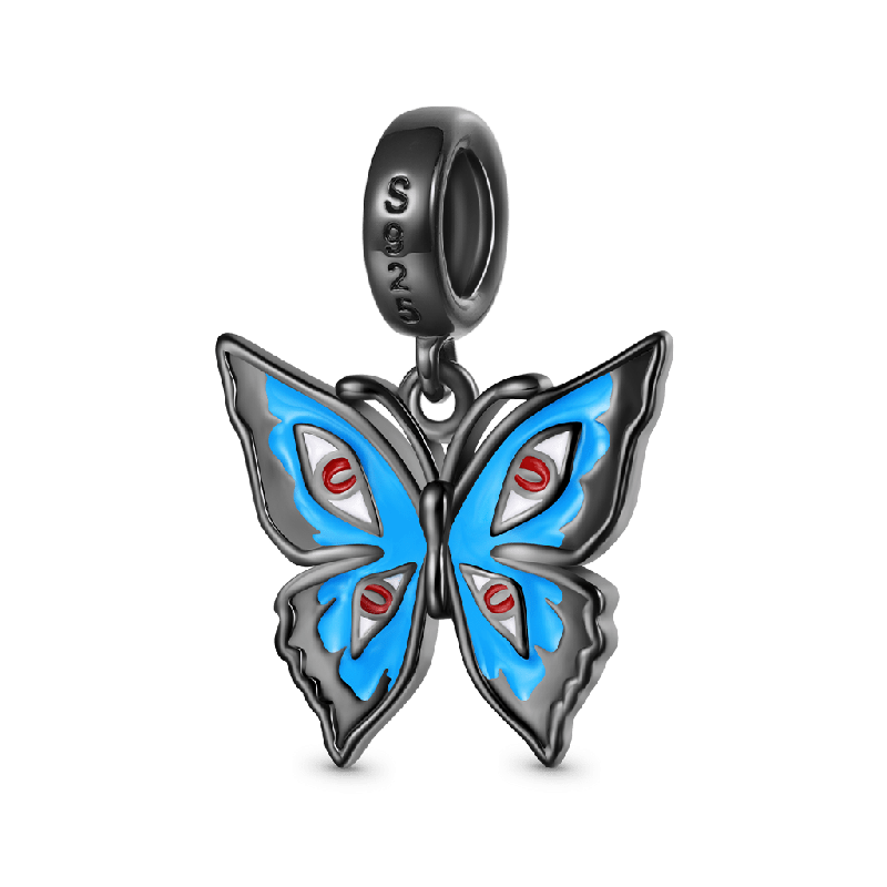 Colgante De Mariposa Walpurga Azul