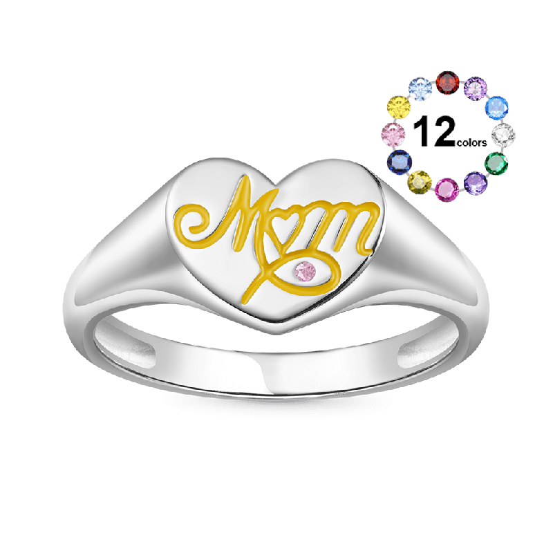 Anillo Corazón Día de la Madre