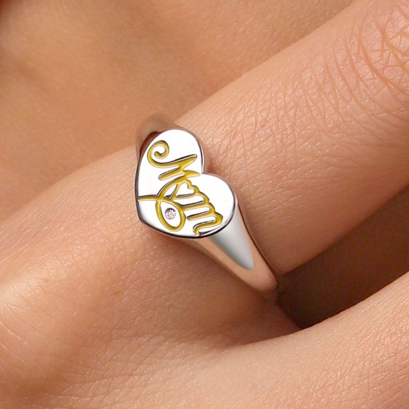 Anillo Corazón Día de la Madre
