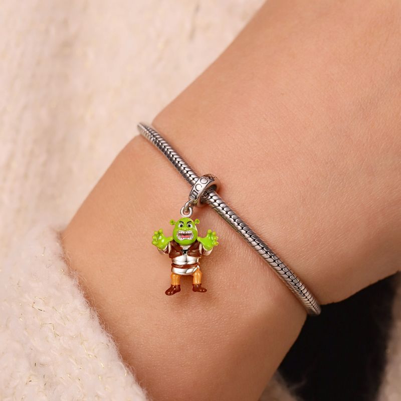 Colgante Piel Verde Shrek