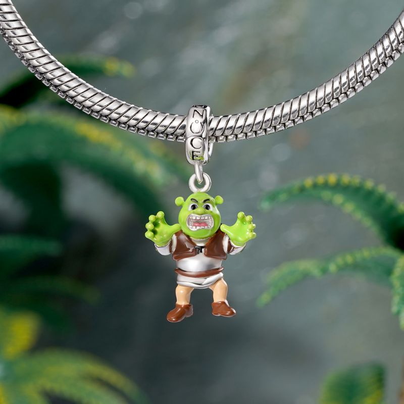 Colgante Piel Verde Shrek