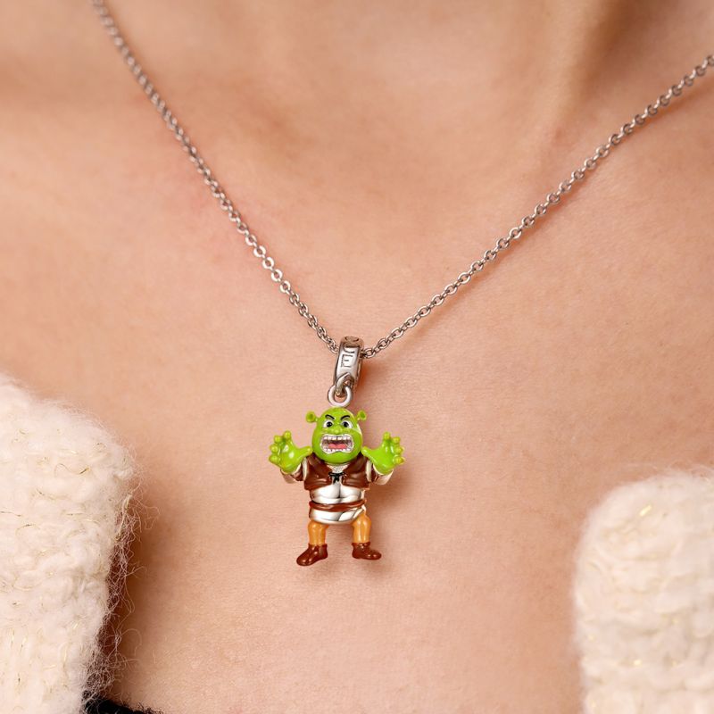 Colgante Piel Verde Shrek