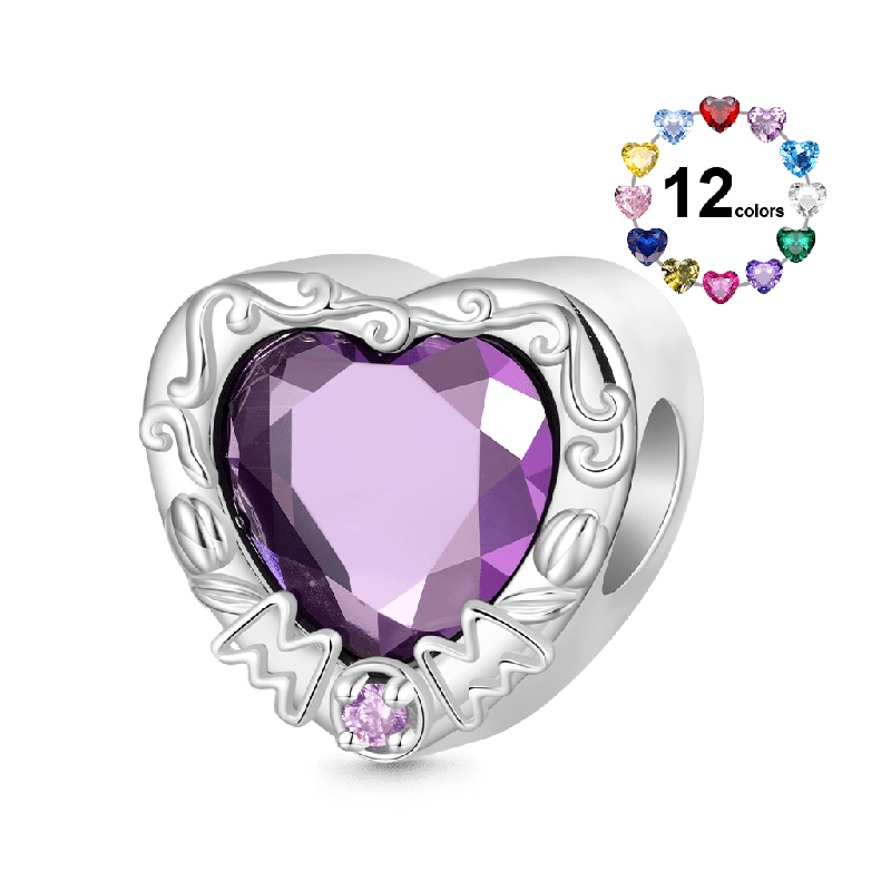 Charm Corazón Tulipán Día de la Madre