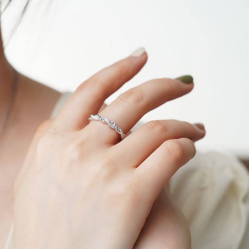 Anillo Trenzado Infinito