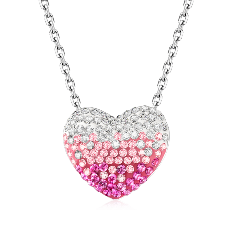 Collar Corazón Gradiente