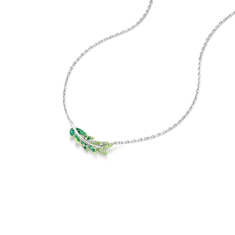 Collar Hoja de Olivo