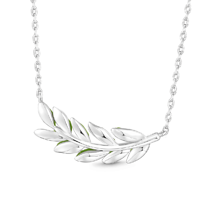 Collar Hoja de Olivo