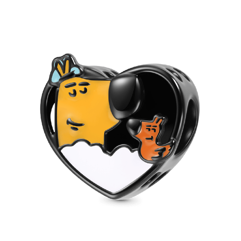 Charm de Corazón de Baño de Chico Chill