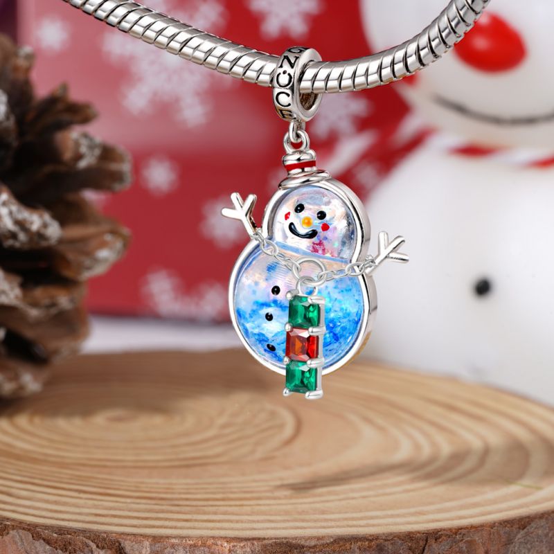Colgante Muñeco de Nieve Navideño