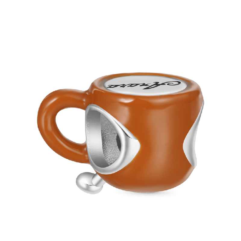 Charm Taza de Café Abraza el Amor