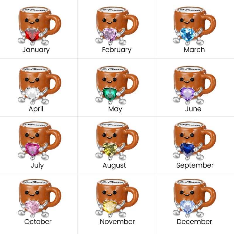 Charm Taza de Café Abraza el Amor
