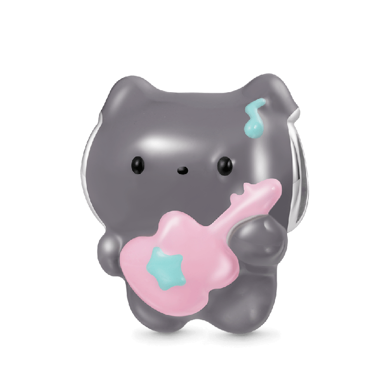 Charm de Gatito Rock