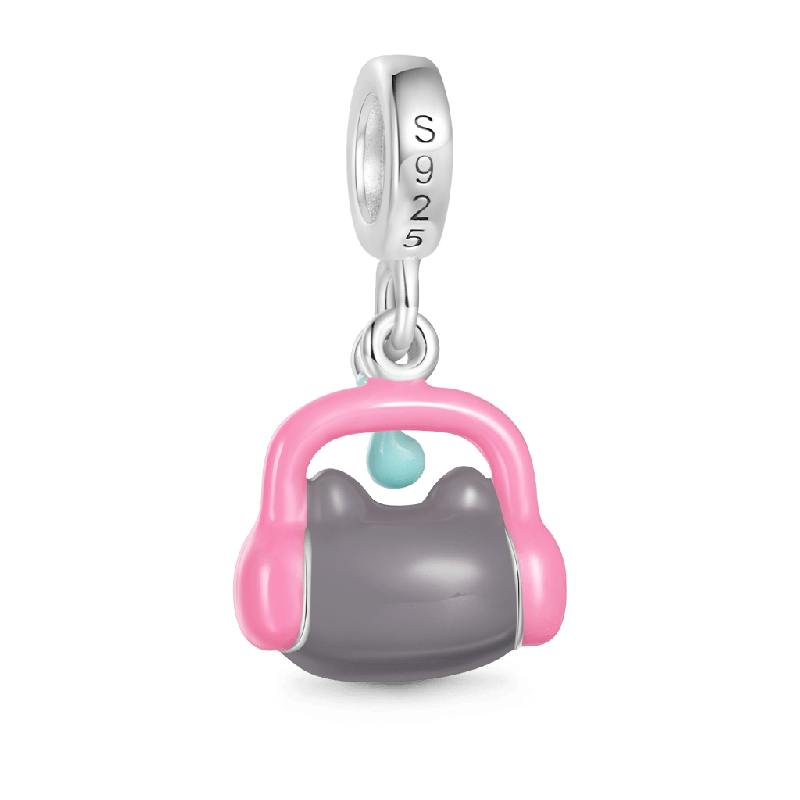 Colgante de Auriculares de Gatito Rock