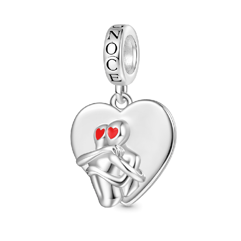 Colgante de Corazón Abrazando amor Propio