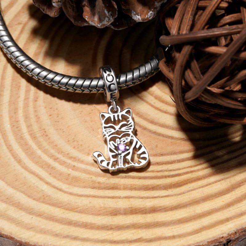 Colgante de Gato Grabable Hueco
