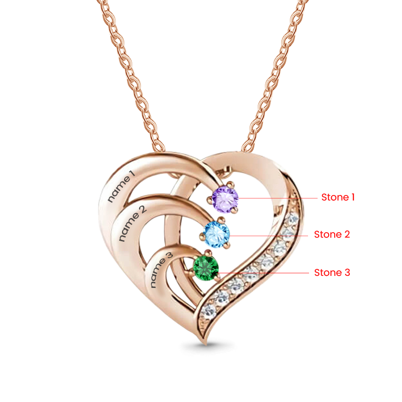 Collar de Corazón Personalizado