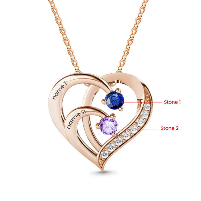 Collar de Corazón Personalizado