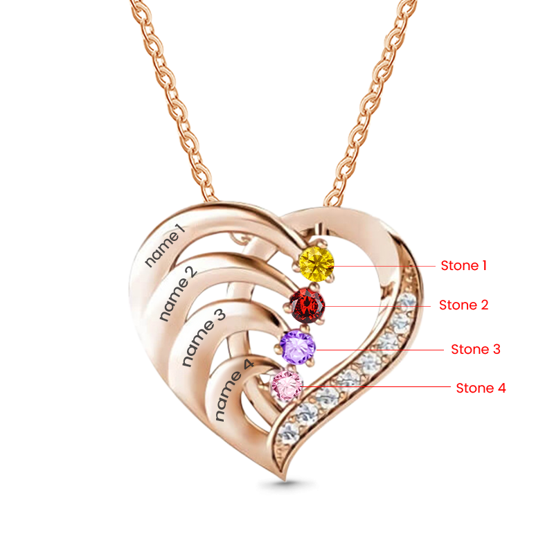Collar de Corazón Personalizado