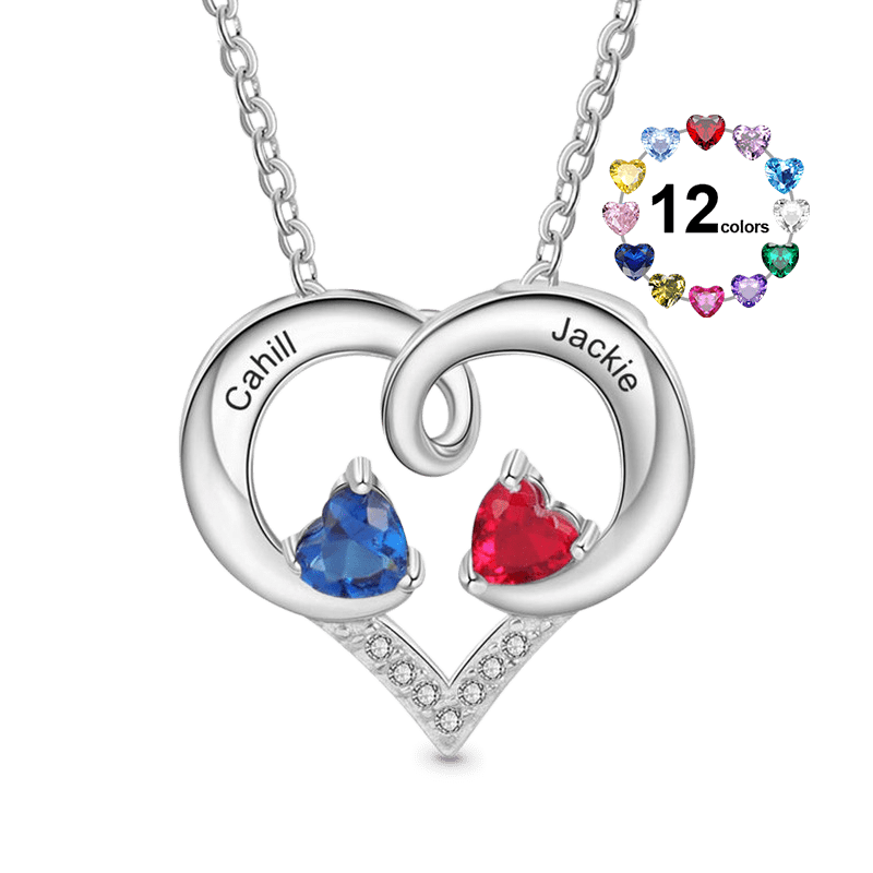 Collar de Corazón de Amor Simple