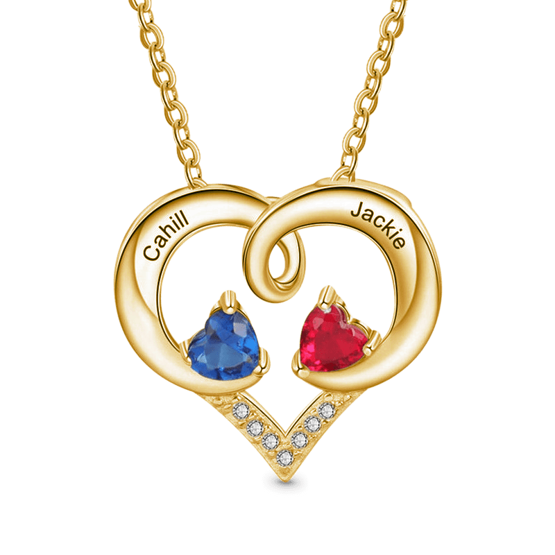 Collar de Corazón de Amor Simple