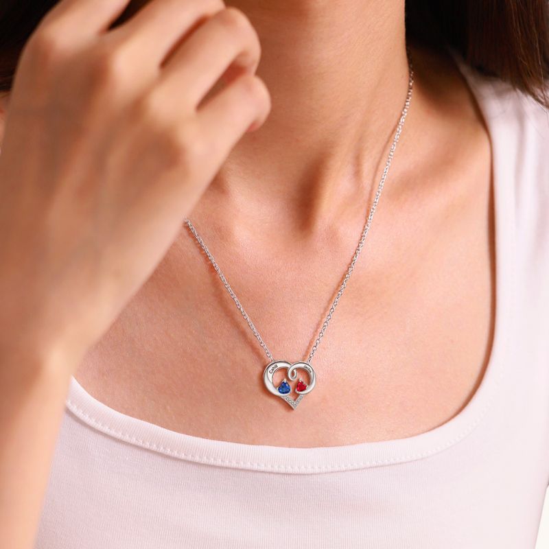 Collar de Corazón de Amor Simple