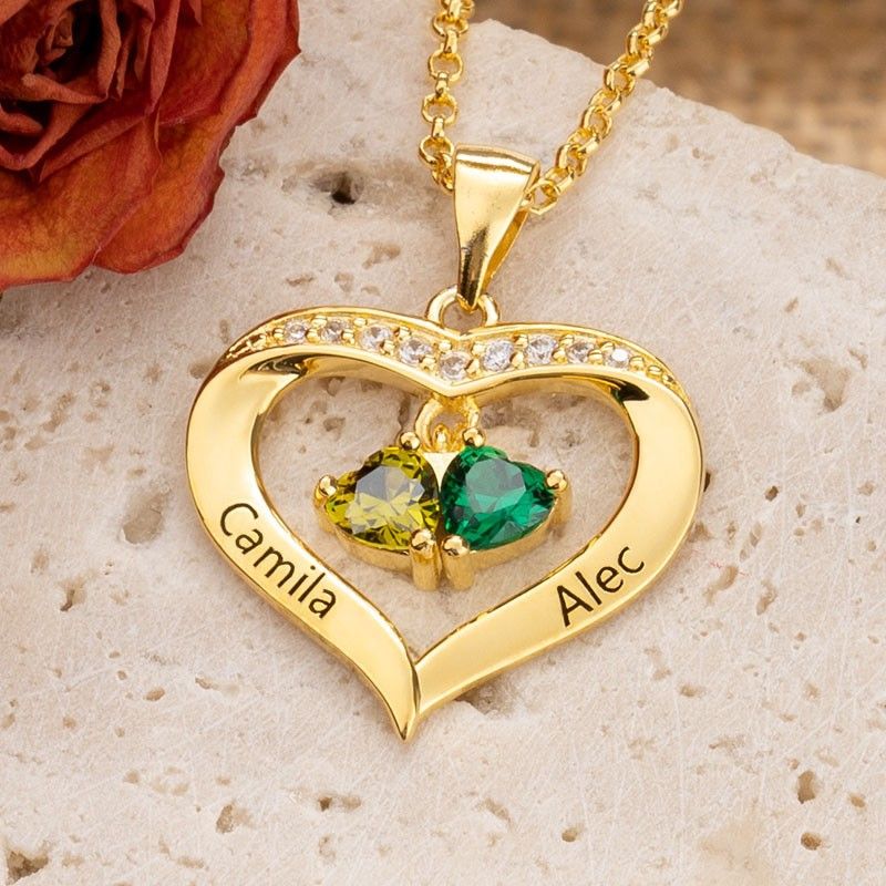 Collar de Amor Con Diamantes