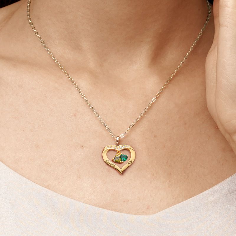 Collar de Amor Con Diamantes