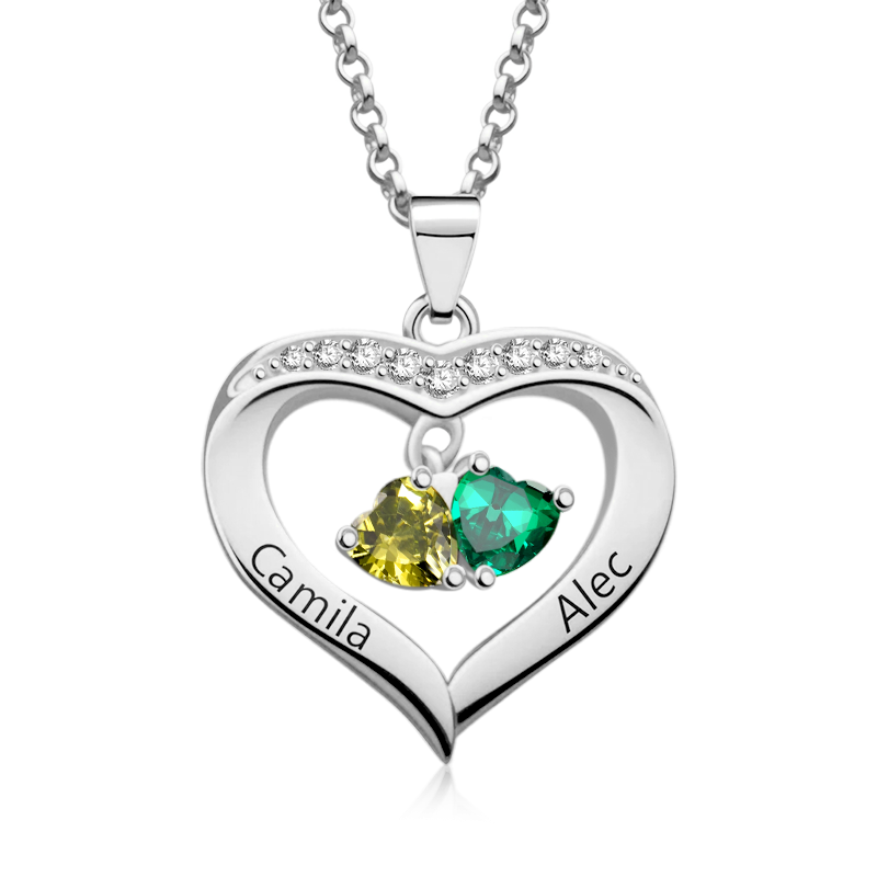 Collar de Amor Con Diamantes