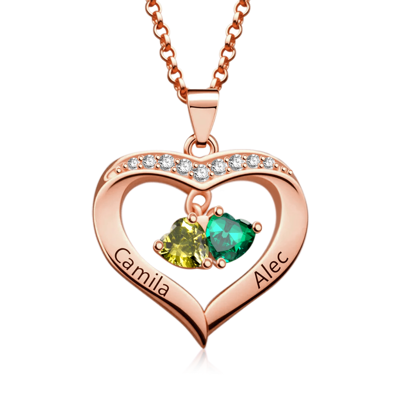 Collar de Amor Con Diamantes