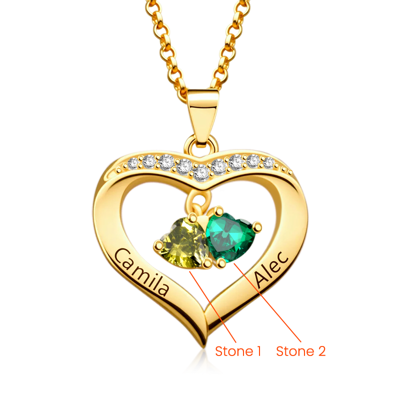 Collar de Amor Con Diamantes