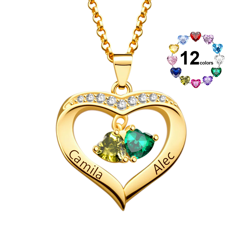 Collar de Amor Con Diamantes
