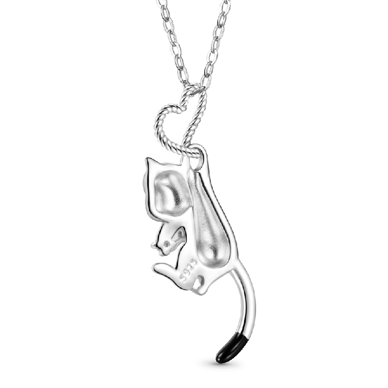 Collar de Corazón de Gato Vaca