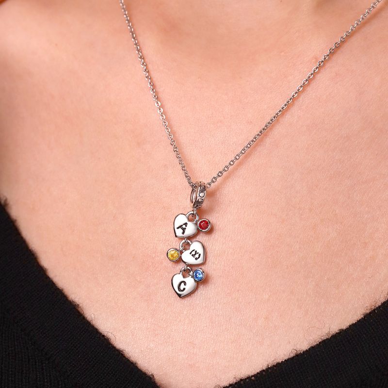 Colgante de Letras Personalizadas En Forma De Corazón