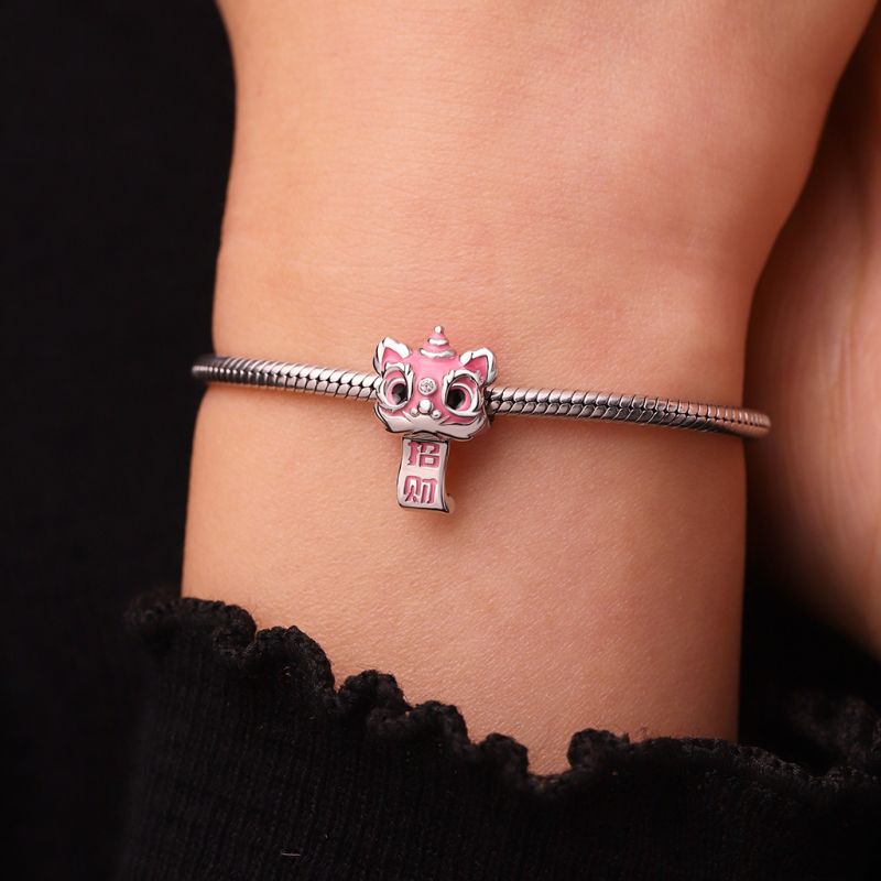 Charm de Danza del León Rosa