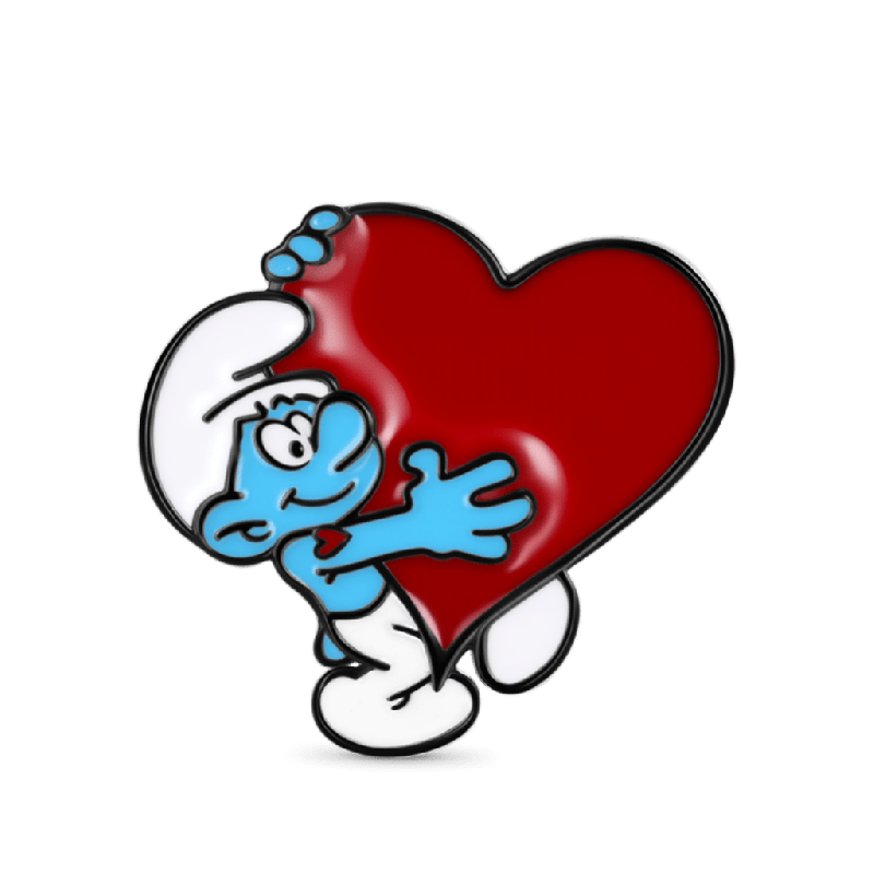 Charm de Los Pitufos x Pitufos Hefty Amor de San Valentín