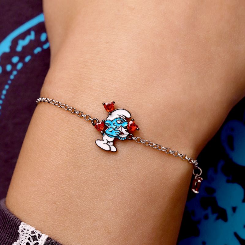 Pulsera Ajustable de Los Pitufos x Amor Verdadero