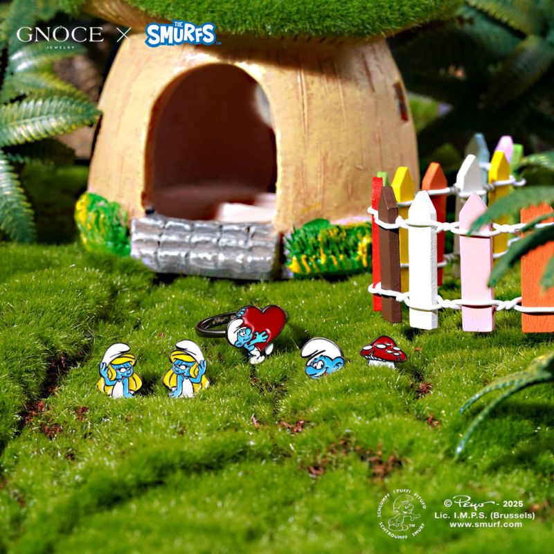 Pendientes de Los Pitufos x Bonita Smurfette