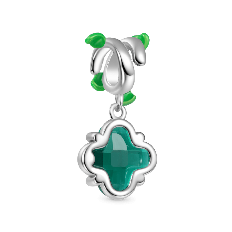 Charm de Hiedra de Cuatro Hojas