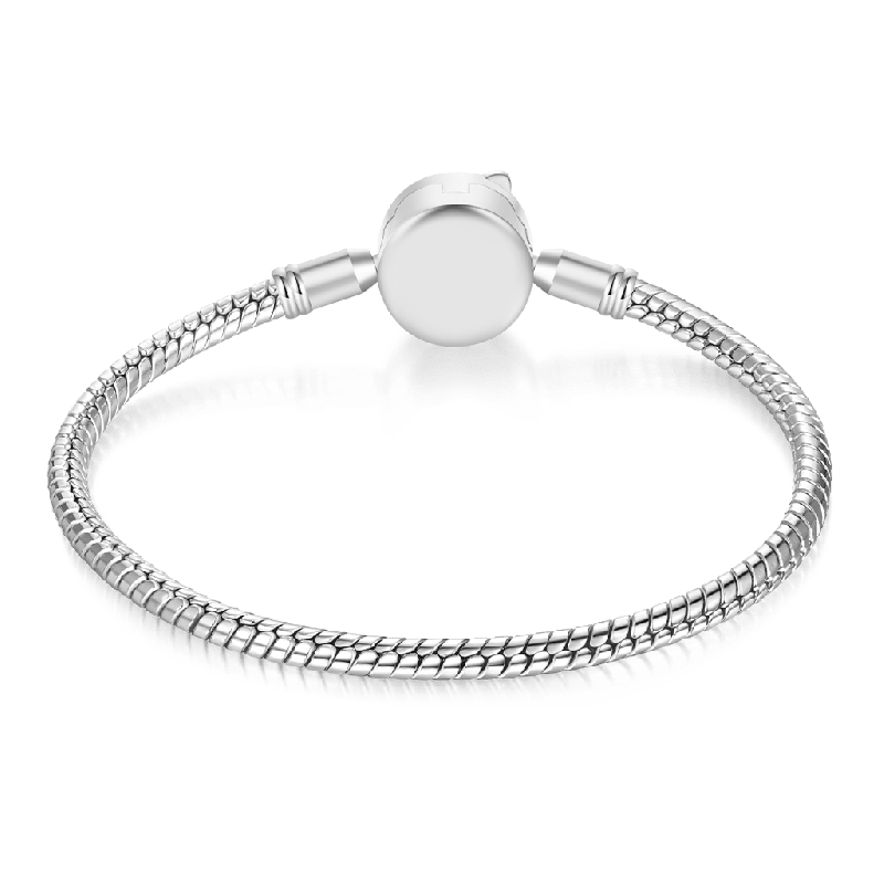 This Is Fine Pulsera de Cadena de Serpiente