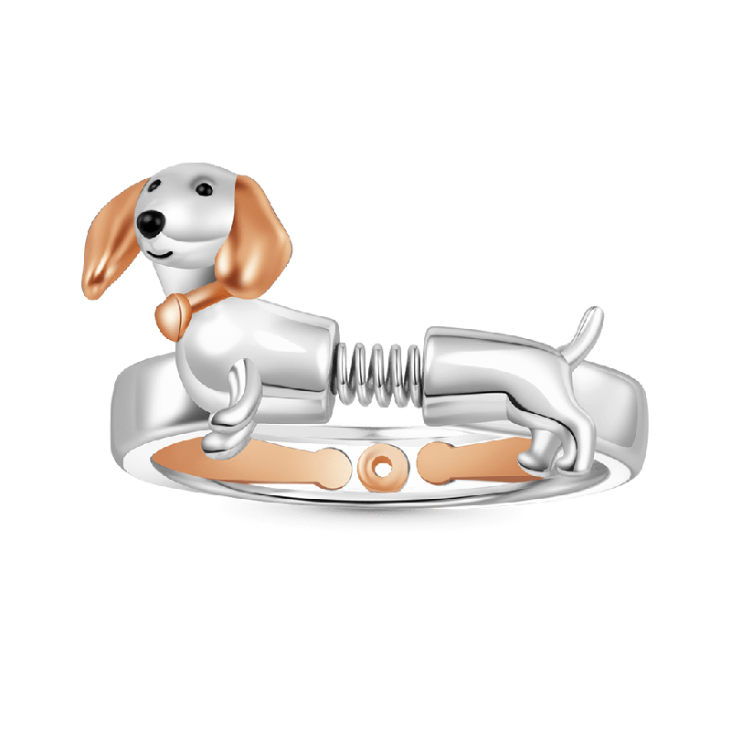 Anillo Spoof de Teckel de Primavera
