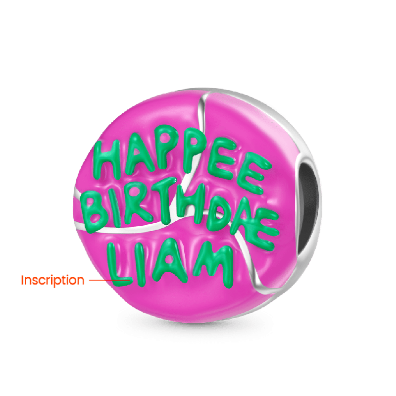 Charm de Pastel de Cumpleaños Happee