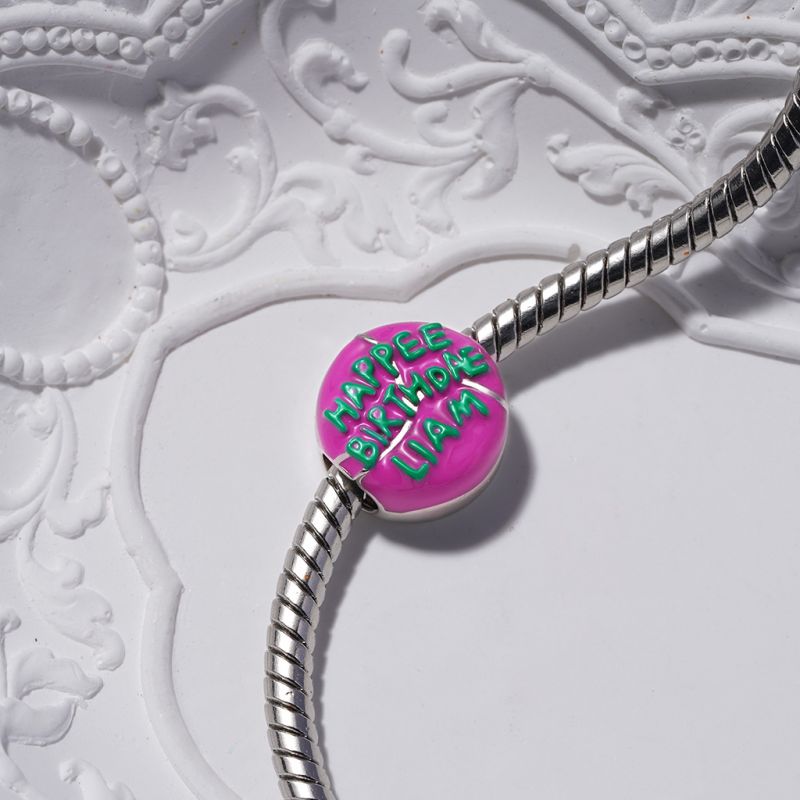 Charm de Pastel de Cumpleaños Happee