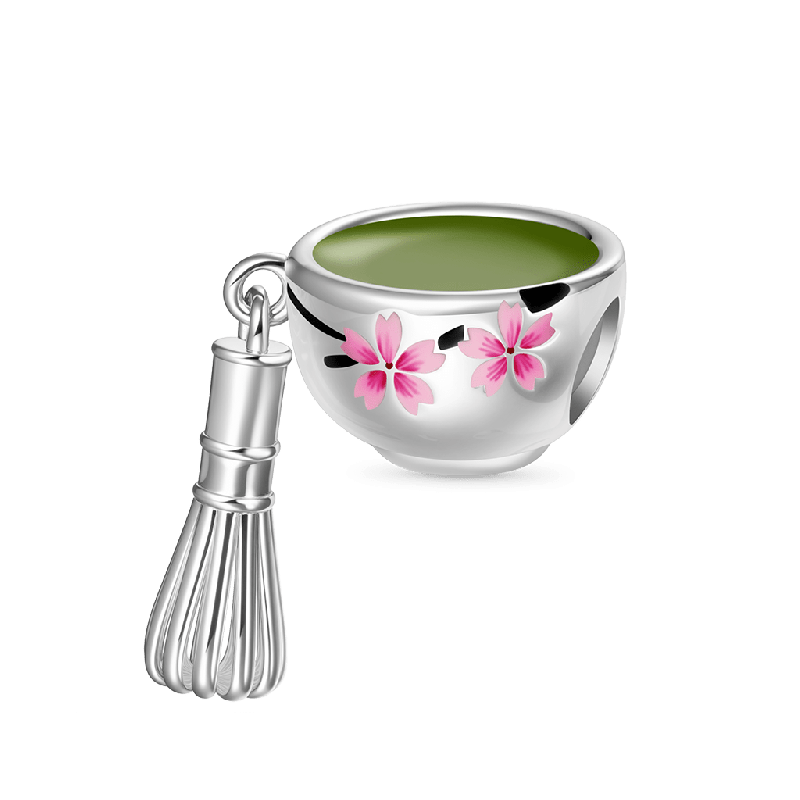 Herramientas de Ceremonia del Té - Charm de Batidor de Matcha